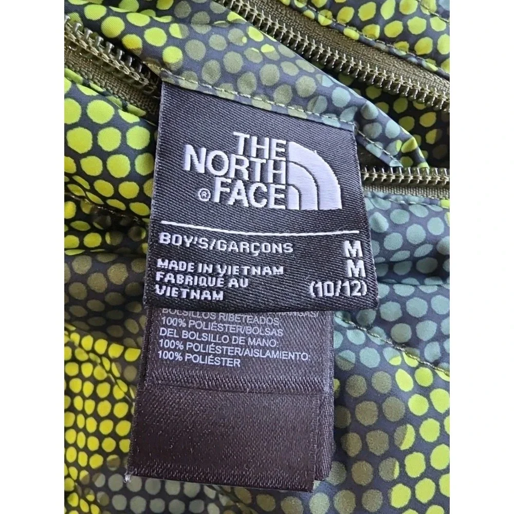 The North Face Boys Reversible Perrito Puffer Jacket Youth Medium MULTICOLOR